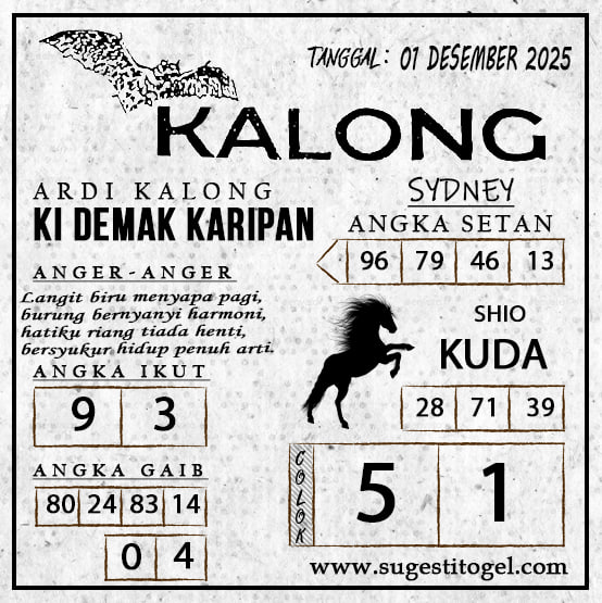 Syair Togel Sydney duniabet303